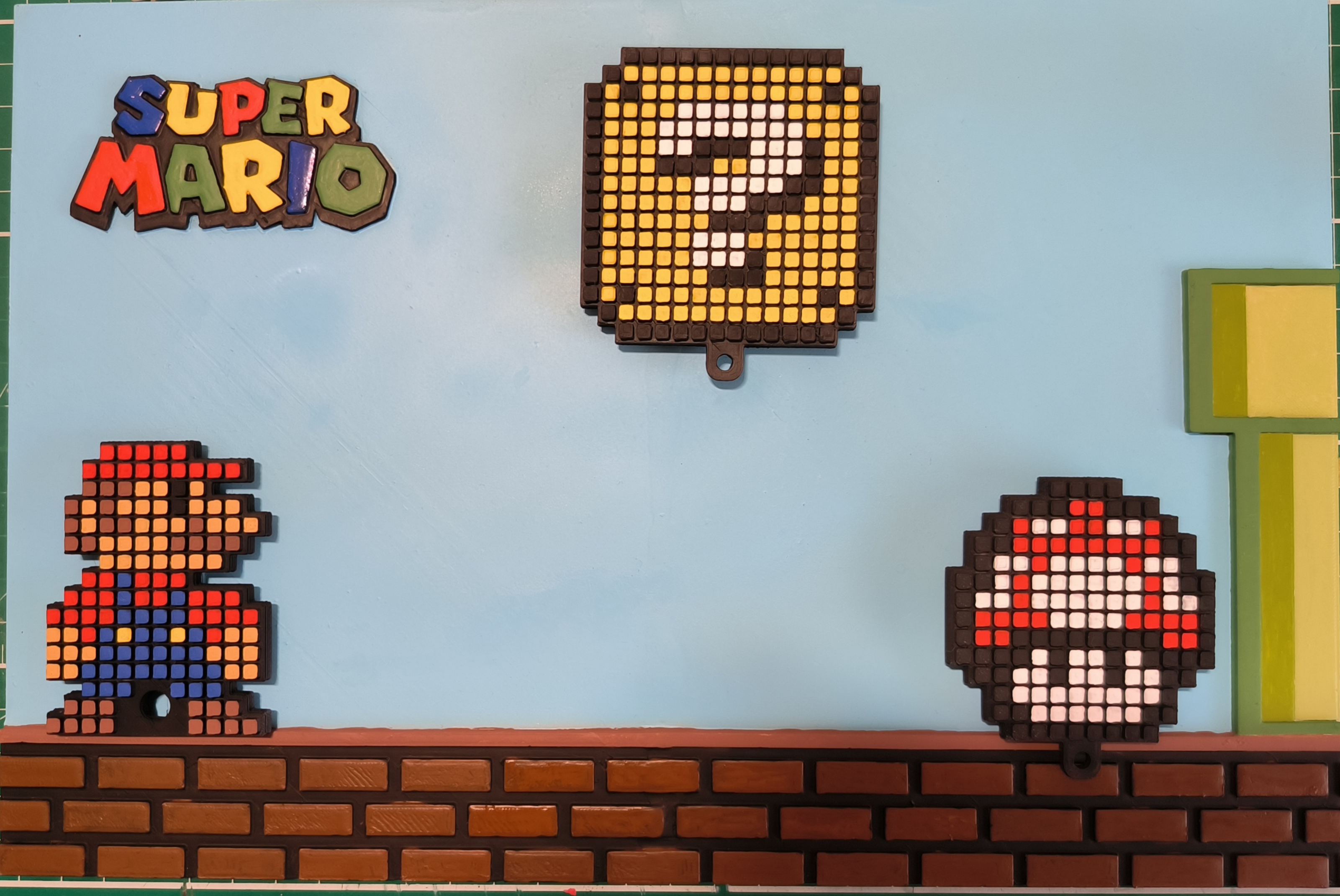 Llaveros y Porta llaves Super Mario