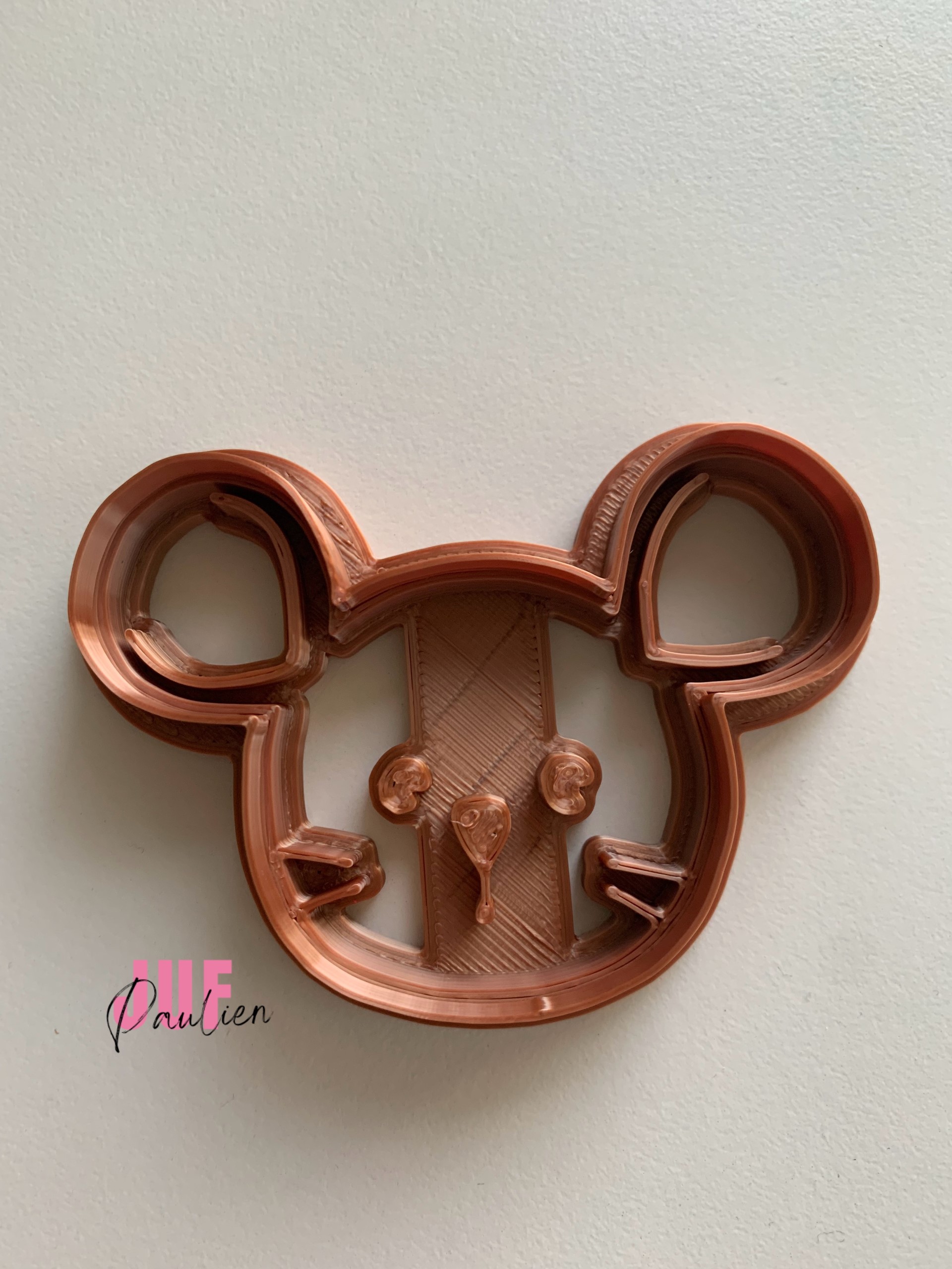 Mouse cookie cutter by Juf Paulien | Download free STL model ...
