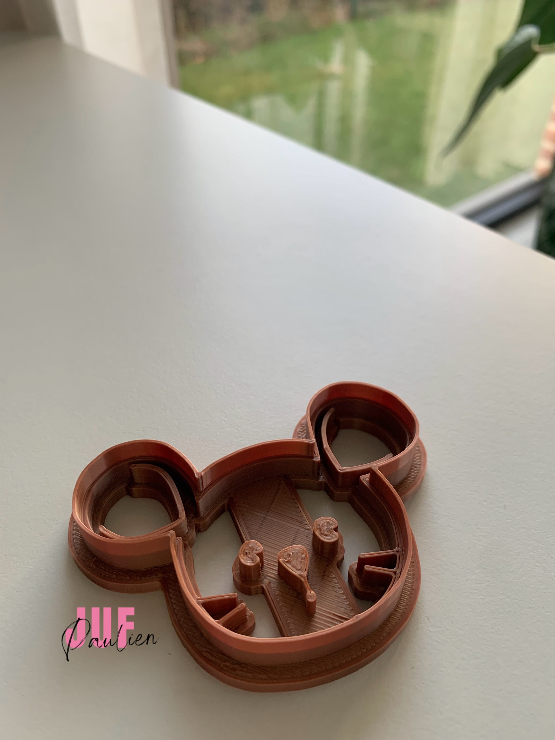 Mouse cookie cutter by Juf Paulien | Download free STL model ...