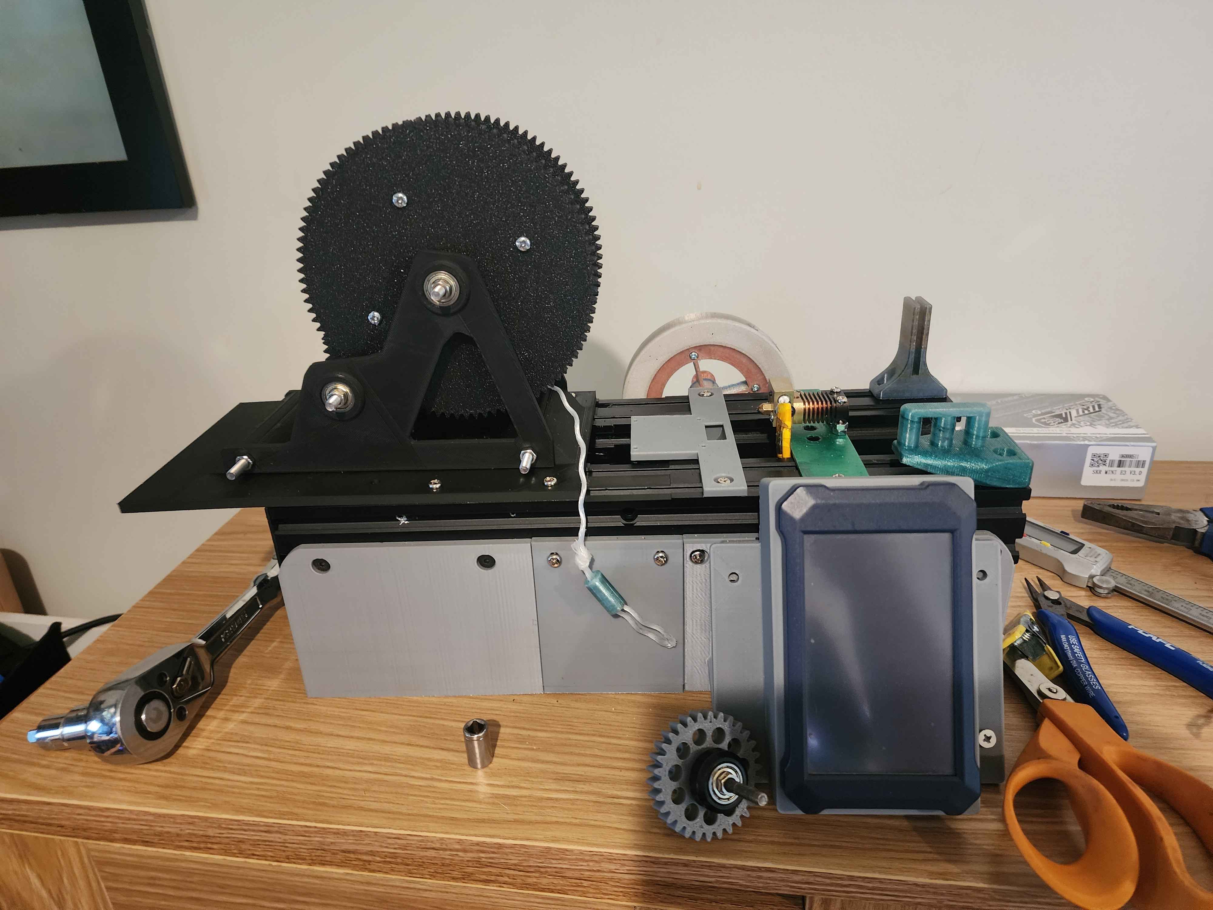 adapter to use the spooler with mk5 recreator
