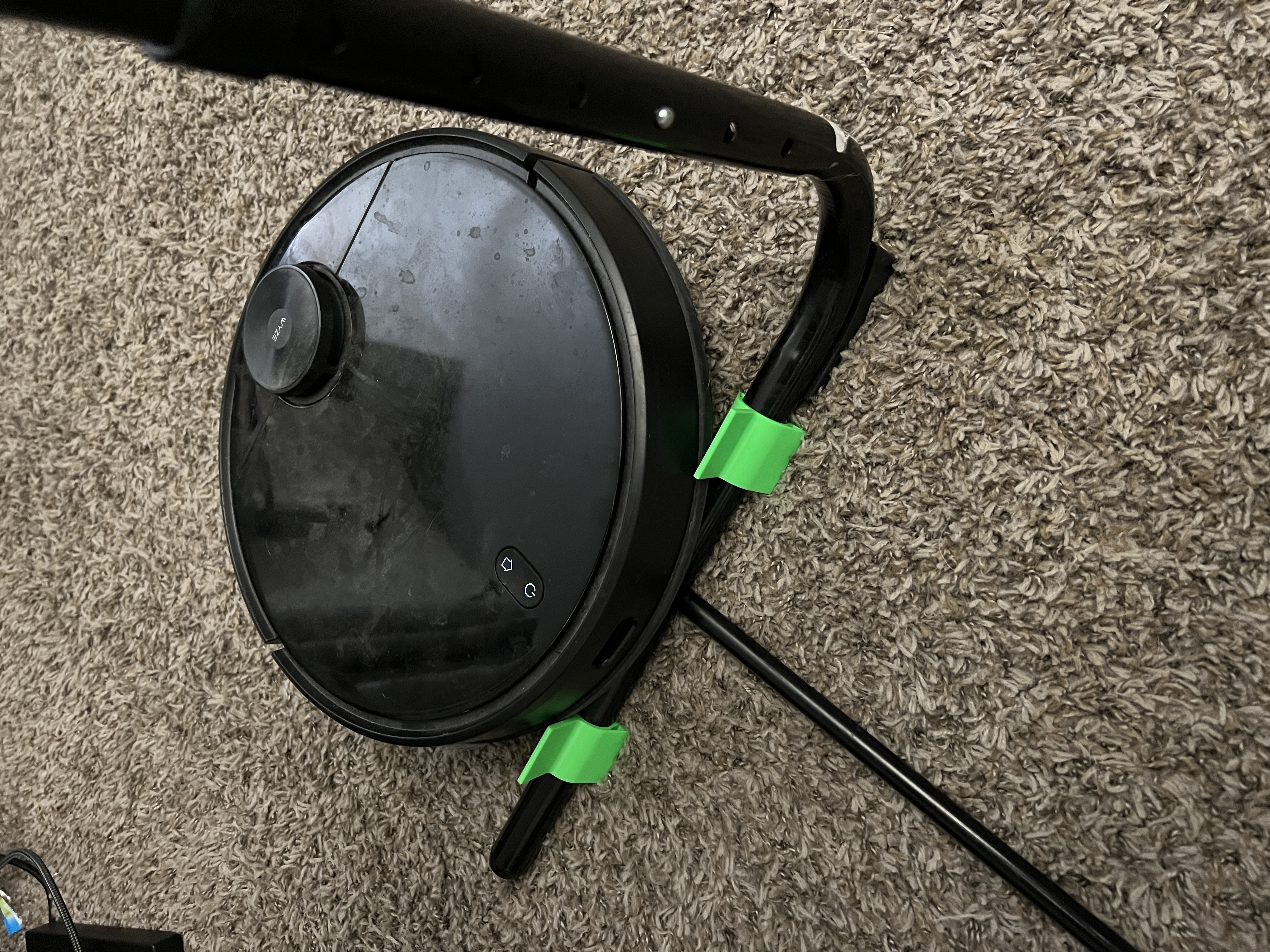Robo blockade - Robot vacuum barrier for tray tables with 1" tube frame