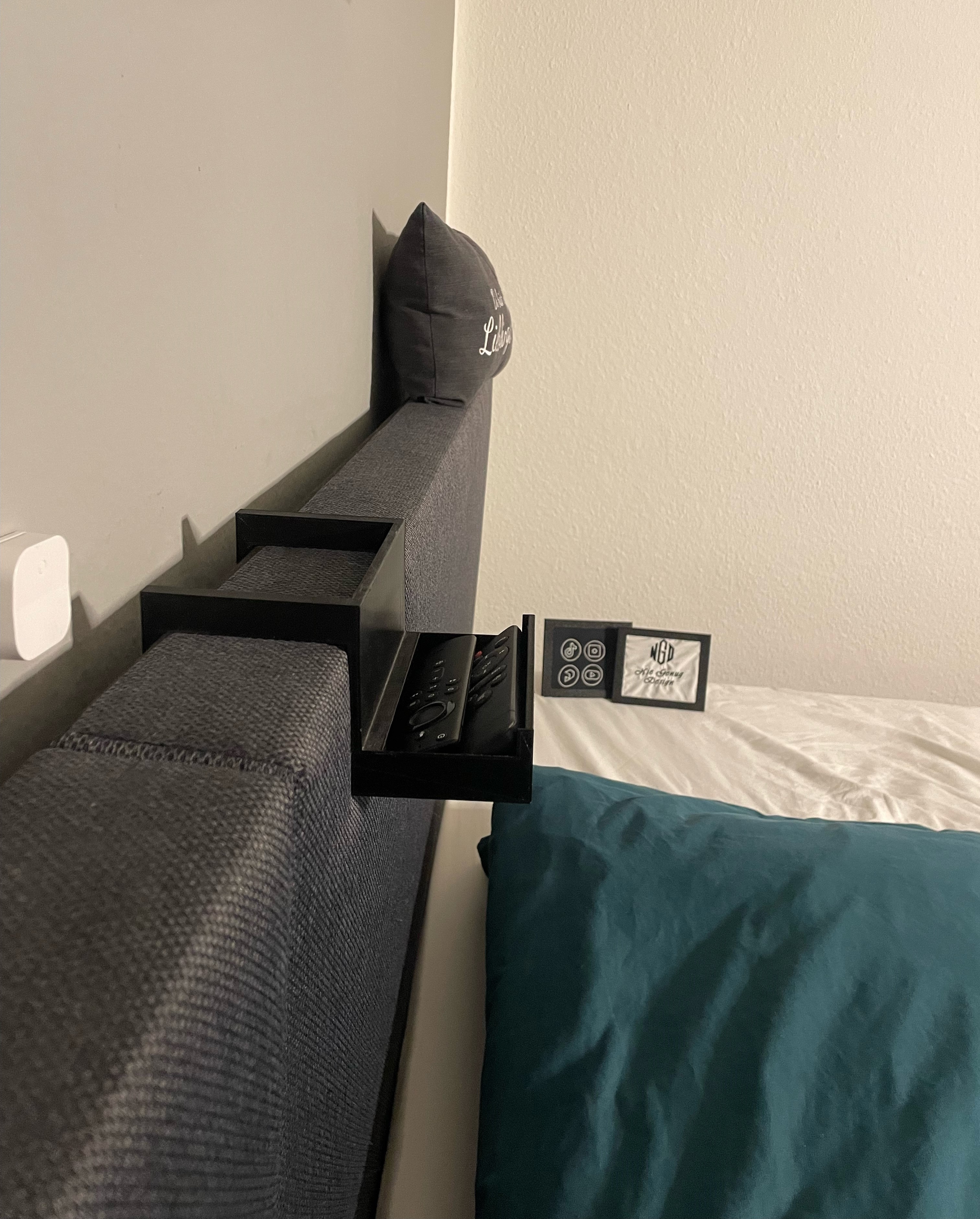 TV Switch holder for bed