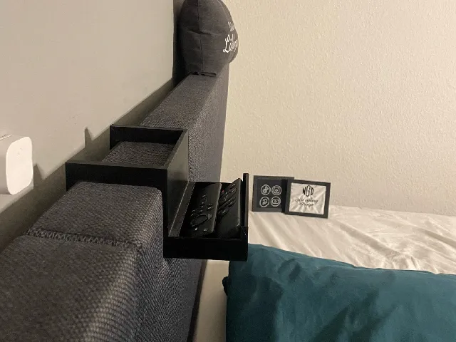 TV Switch holder for bed