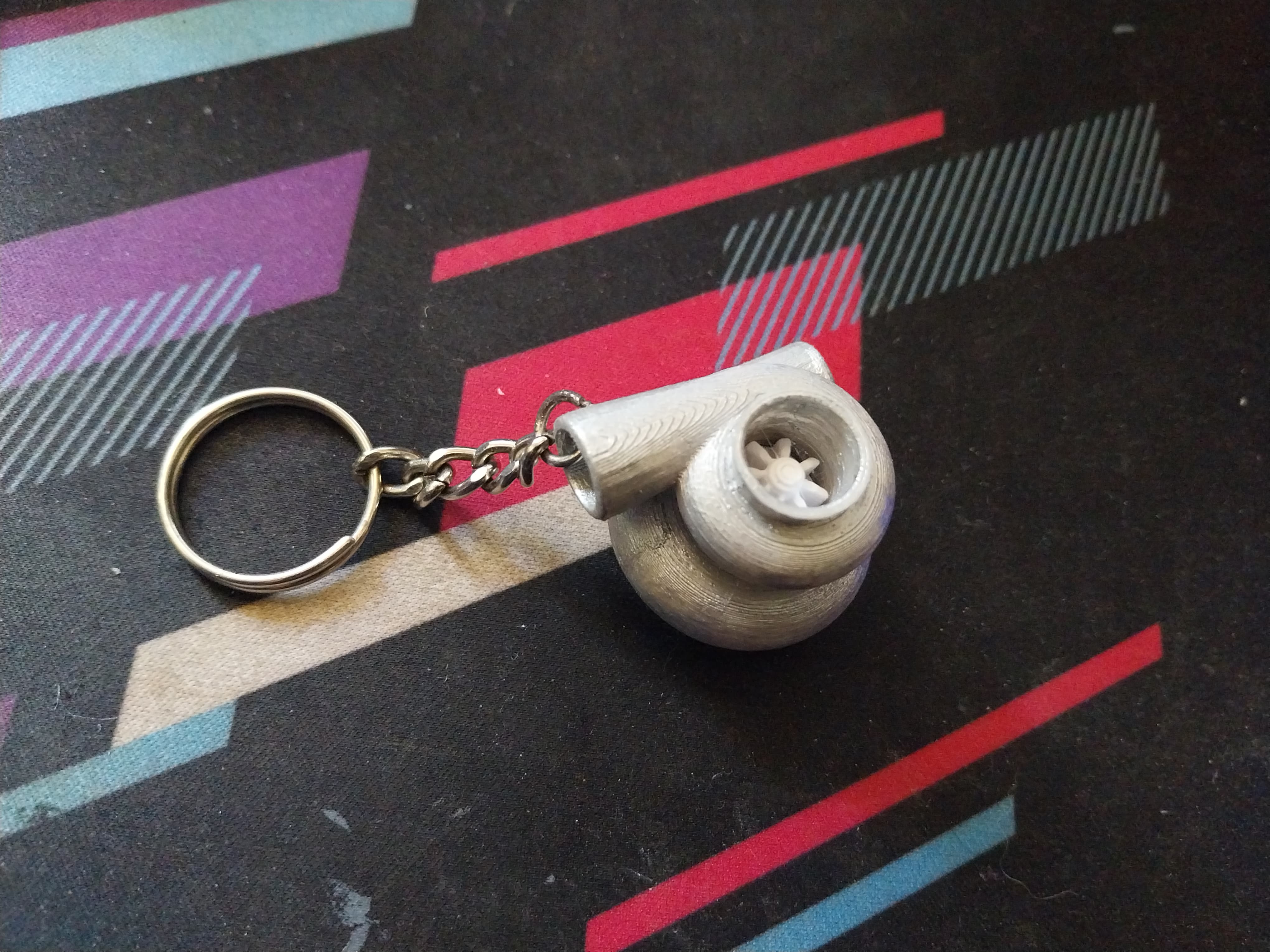 Turbocharger keychain par santiagomon t l chargez gratuitement un