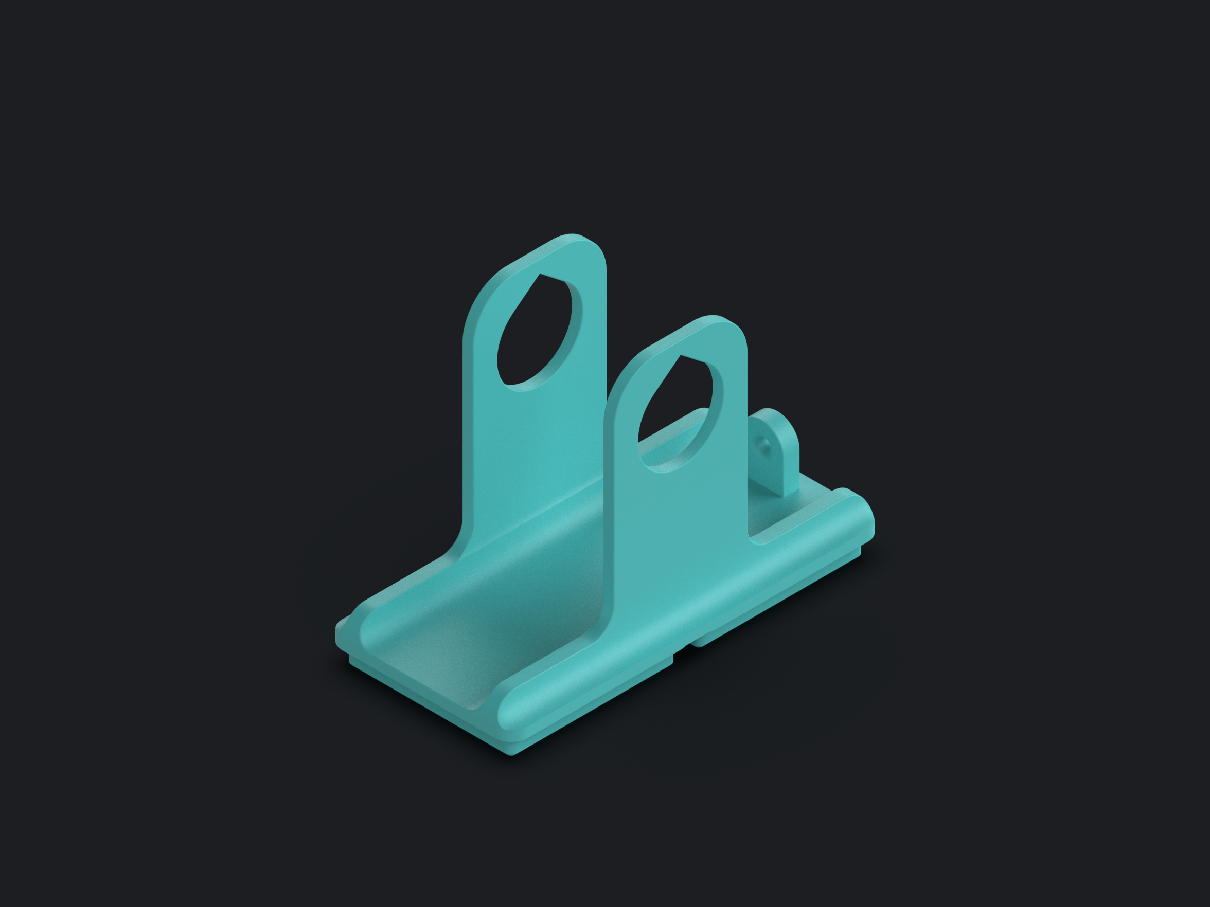 Gridfinity Solder Spool Holder (Remix)