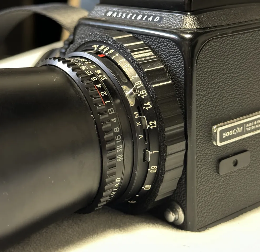 Hasselblad 50mm F4 C Lens Focus Ring - Ring by Tim K Hasselblad 50mm F4 C Lens Focus Ring - Ring by Tim K