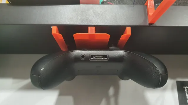 Hidden under desk xbox controller mount V2