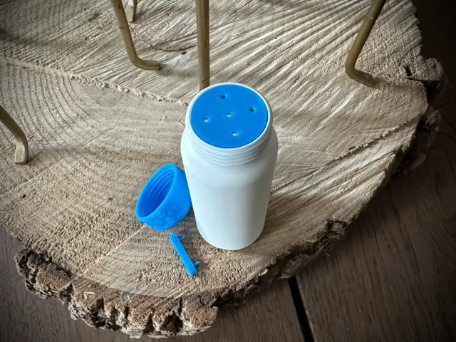 Refillable Travel Baby Powder Container