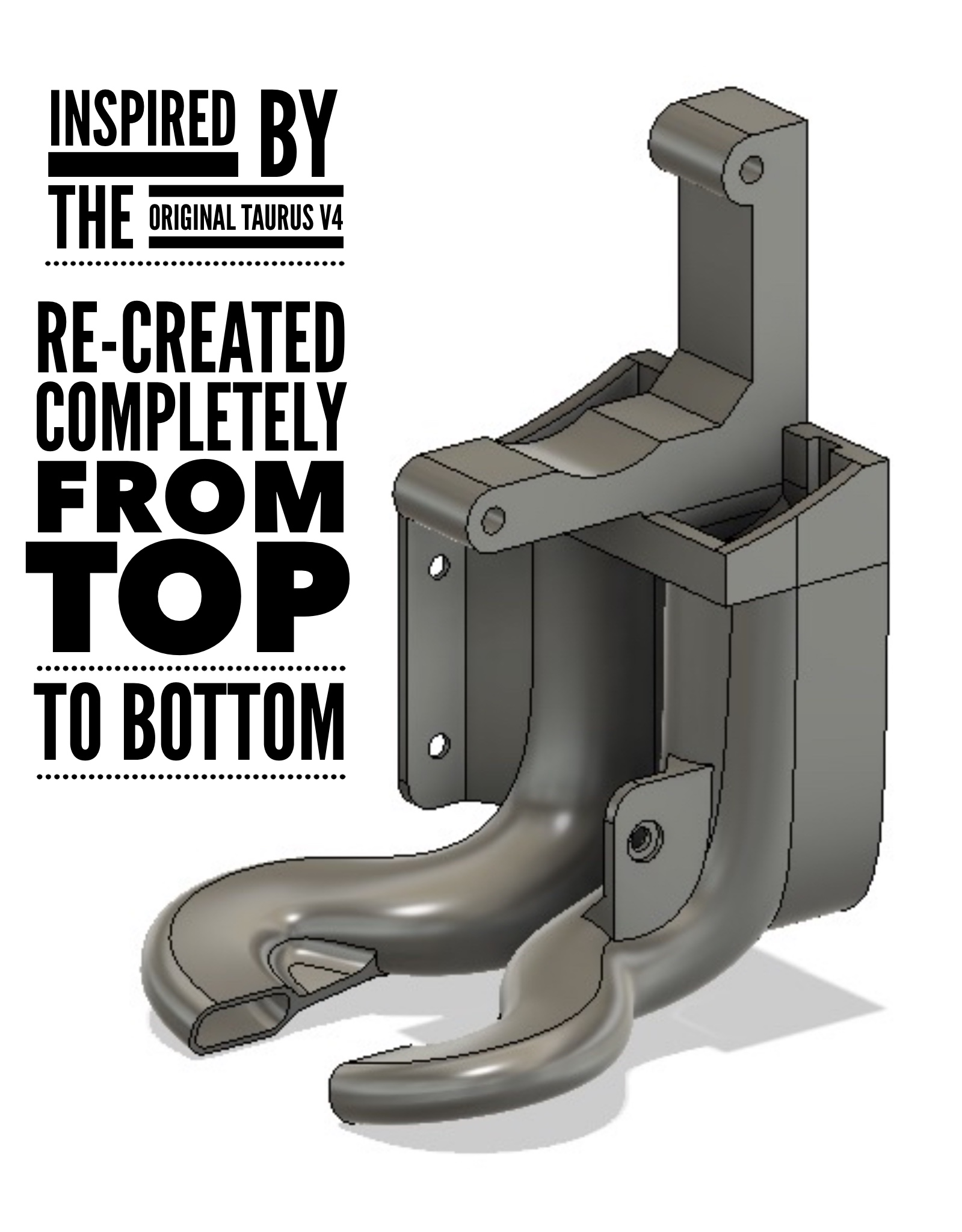 Taurus inspired duct…. The OLB v1 CAD file included