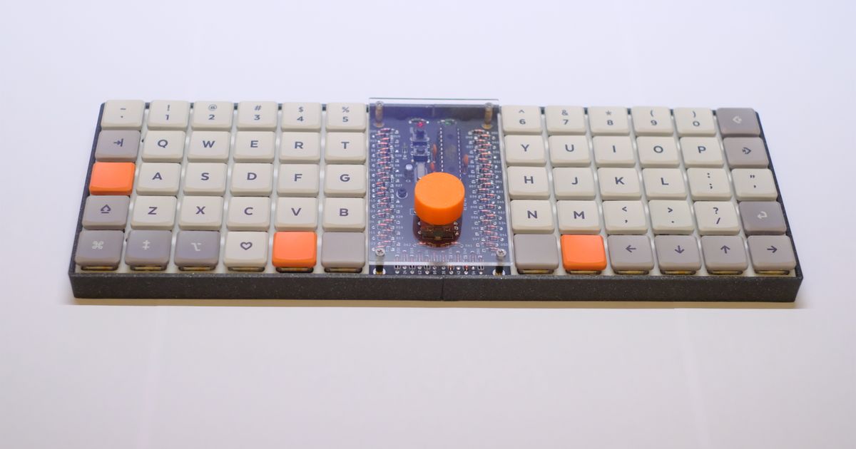 LumberjackC Keyboard Case by Another Fox Download free STL model