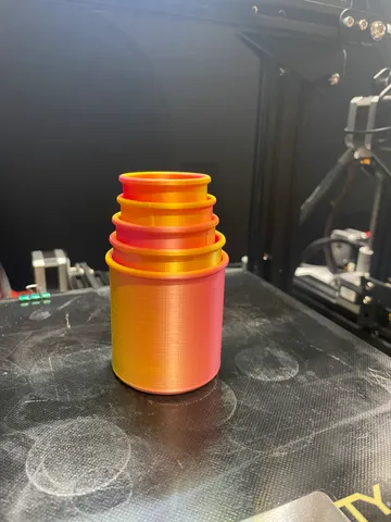 Stacking cups for bunnies, small animals or babies