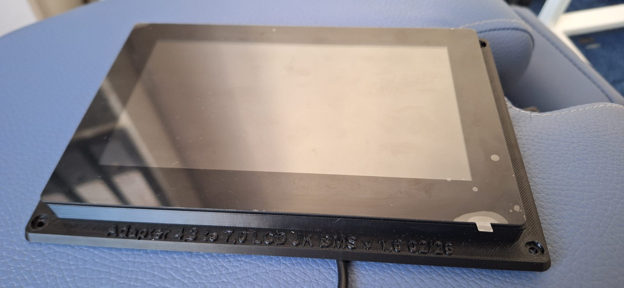 Frame for installation 7.0 inch display for jk bms instead of 4.3 inch