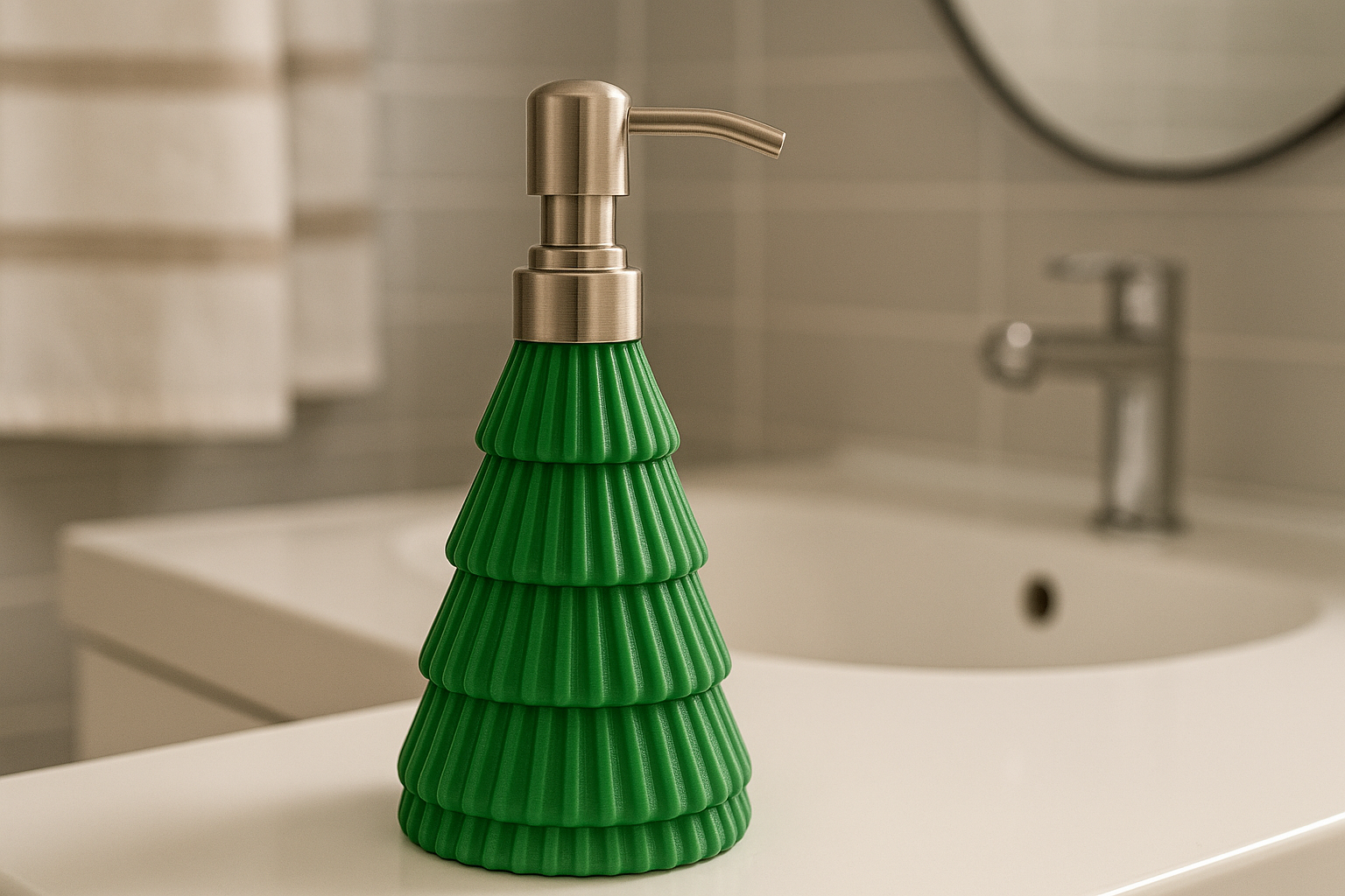 Christmas Tree Soap Dispenser
