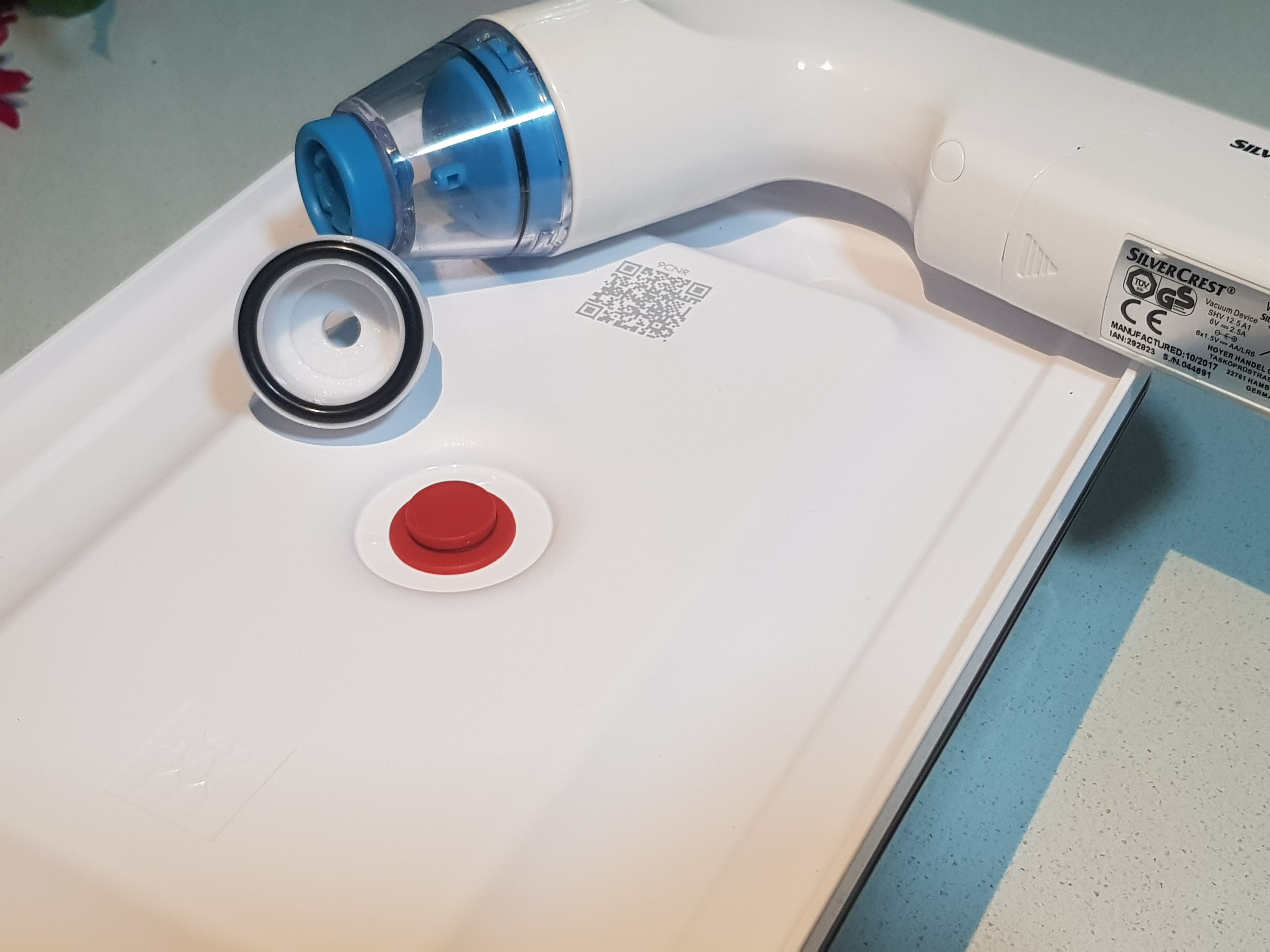 SILVERCREST handheld vacuum pump adaptor for ZWILLING vacuum storage