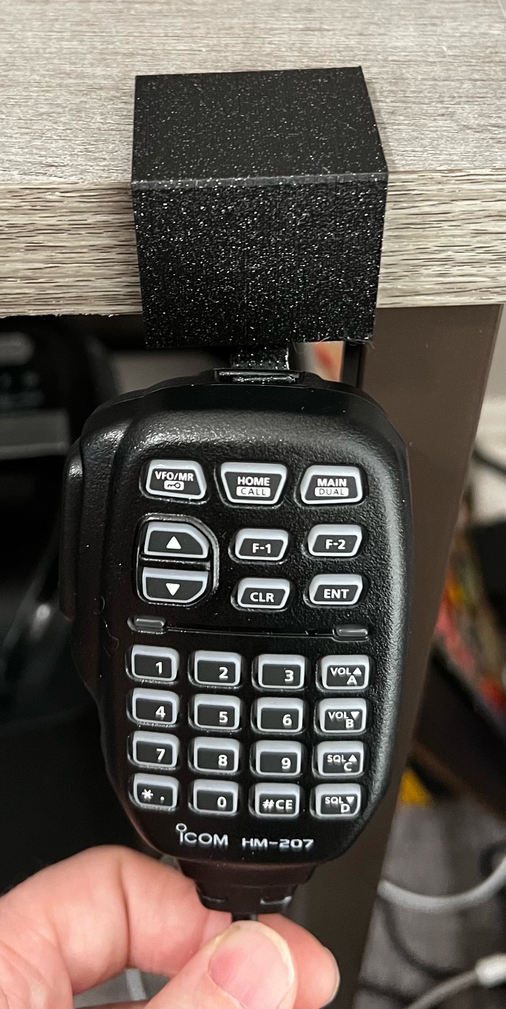 Icom Ham Radio Desk Hook