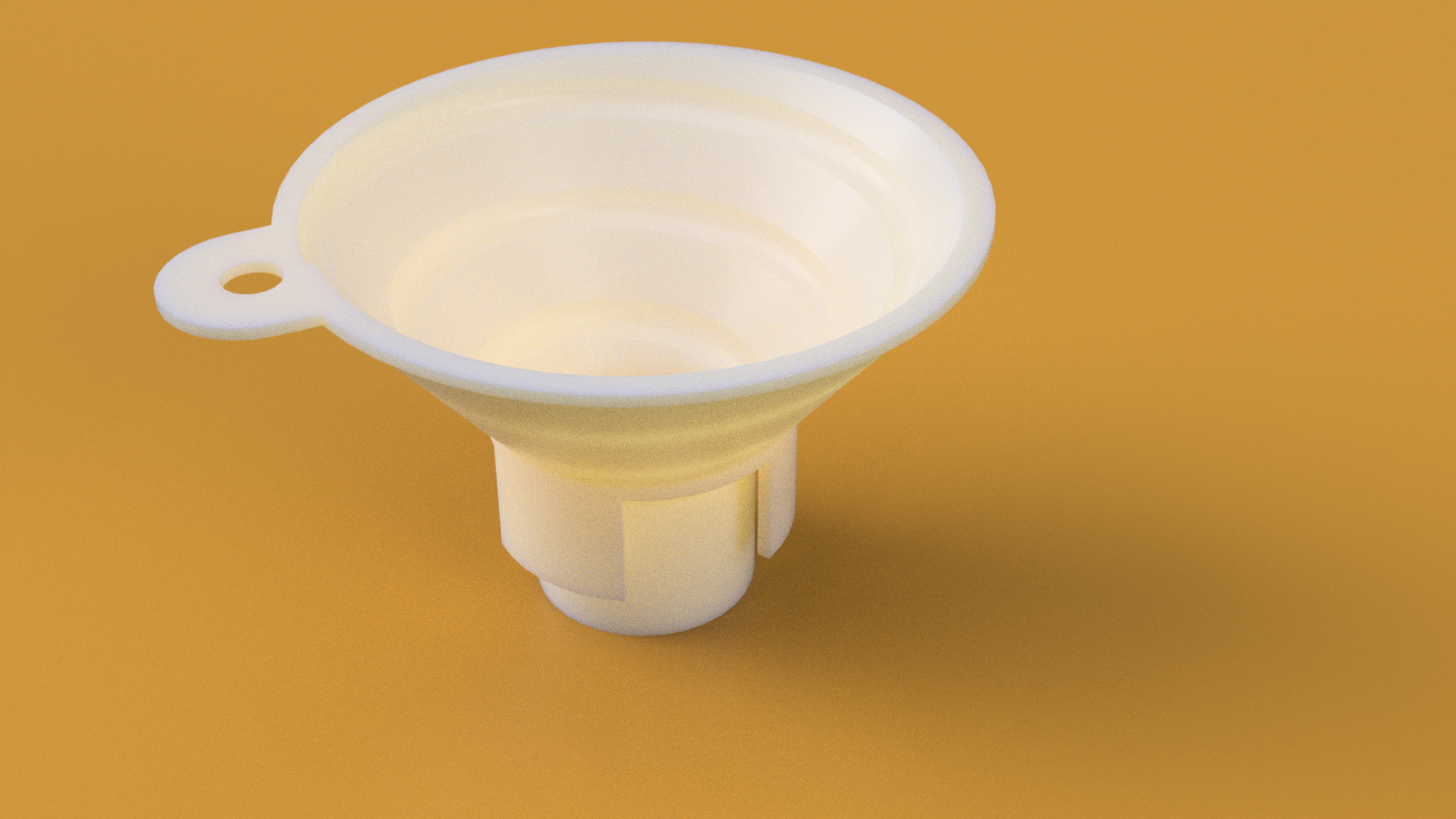 Beko dishwasher salt funnel by kenzo88 Download free STL model