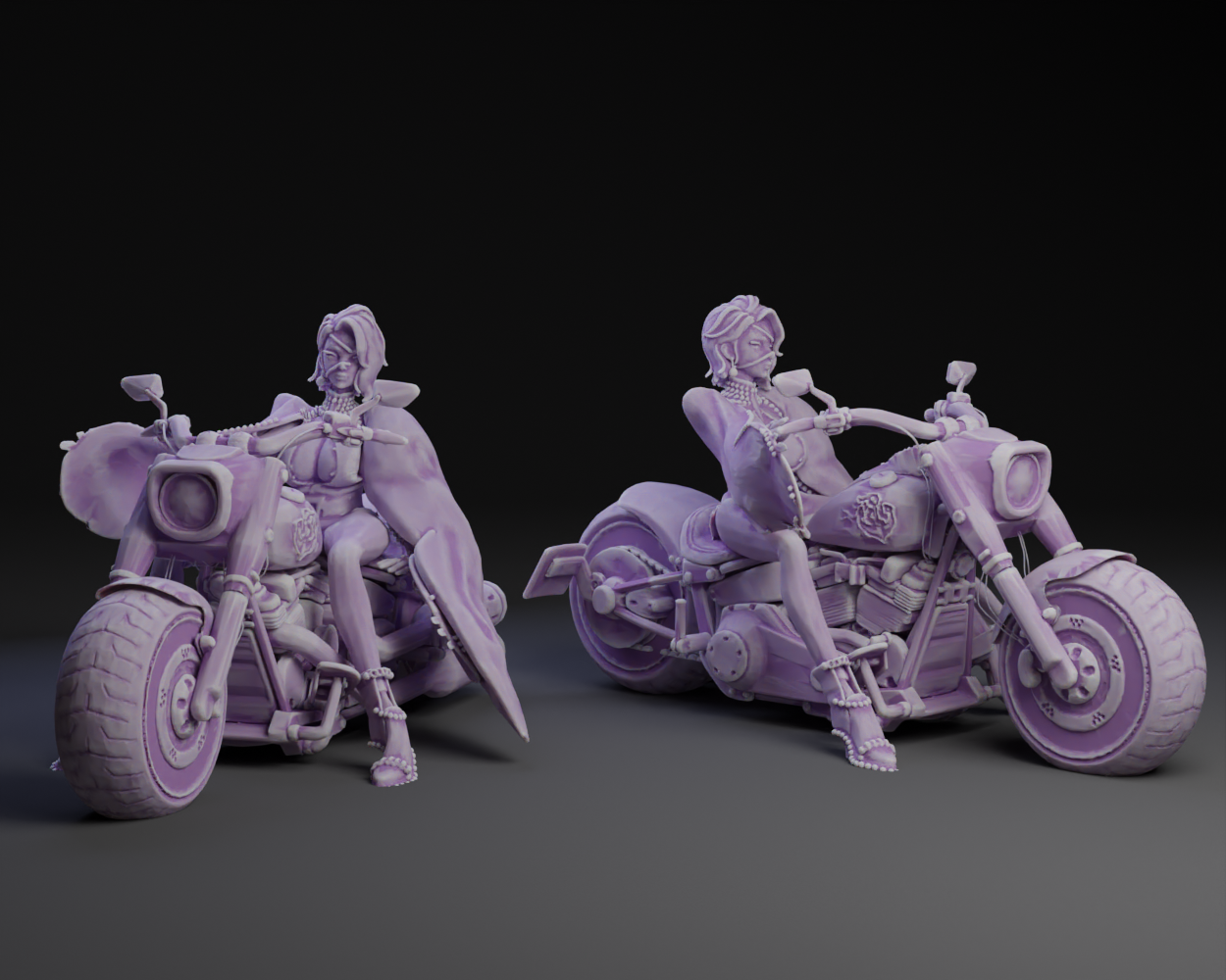 Dislyte Raven and Her Bike