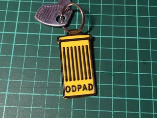 Key tag - trash can