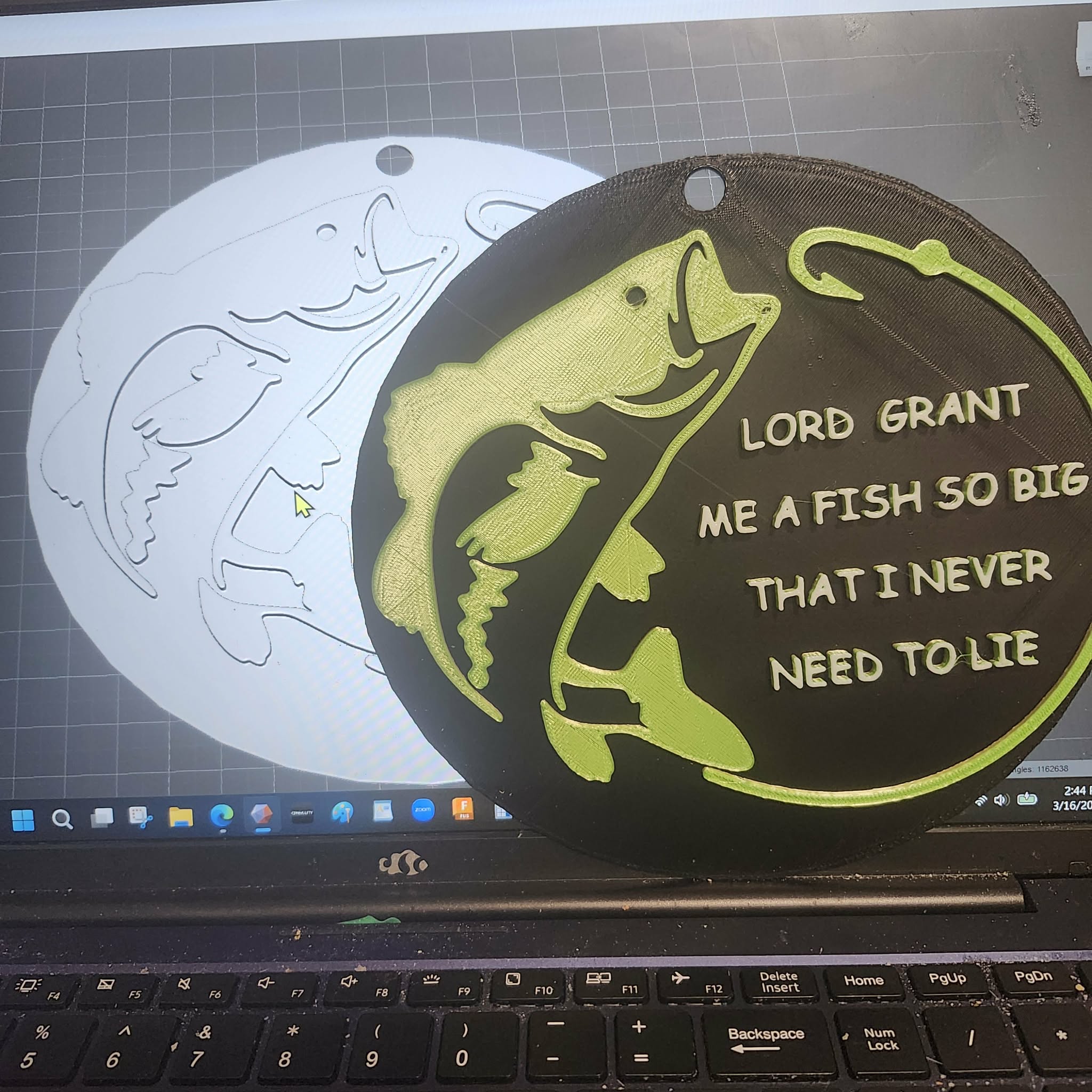 fisherman's prayer 3D model