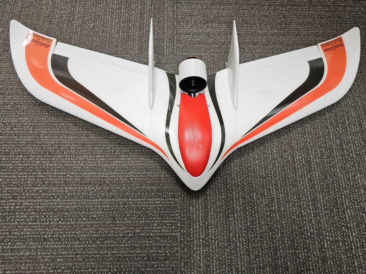 QX-Motor 50mm EDF Mount for Wing Wing Z-84 flying wing. by