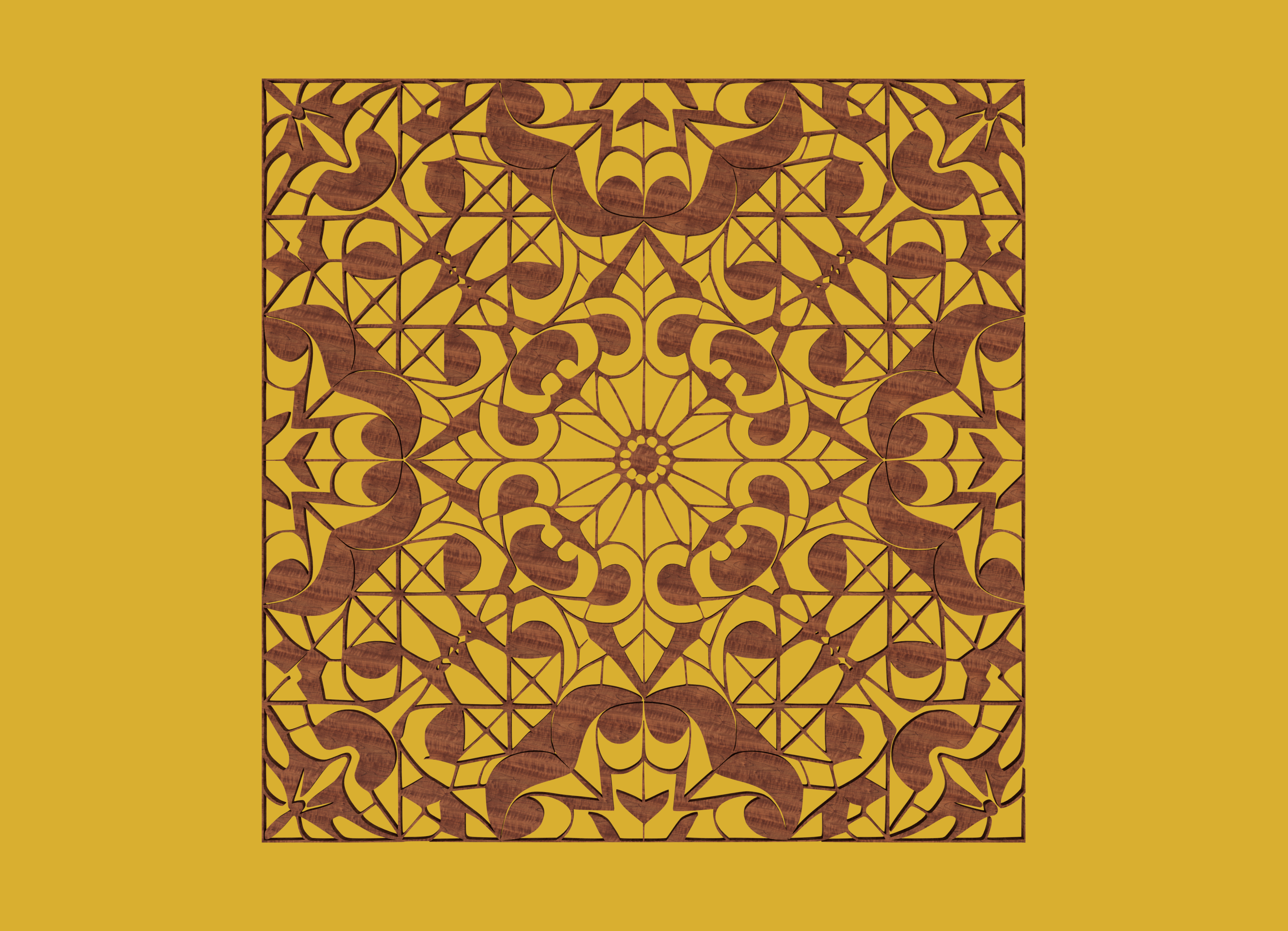 "Mosaic" 2D Wall decoration
