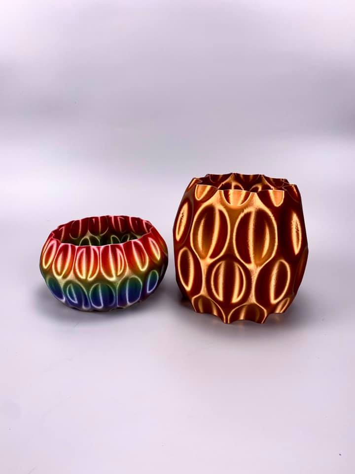 Bubble Vase and Bubble Bowl
