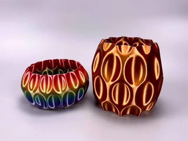 Bubble Vase and Bubble Bowl