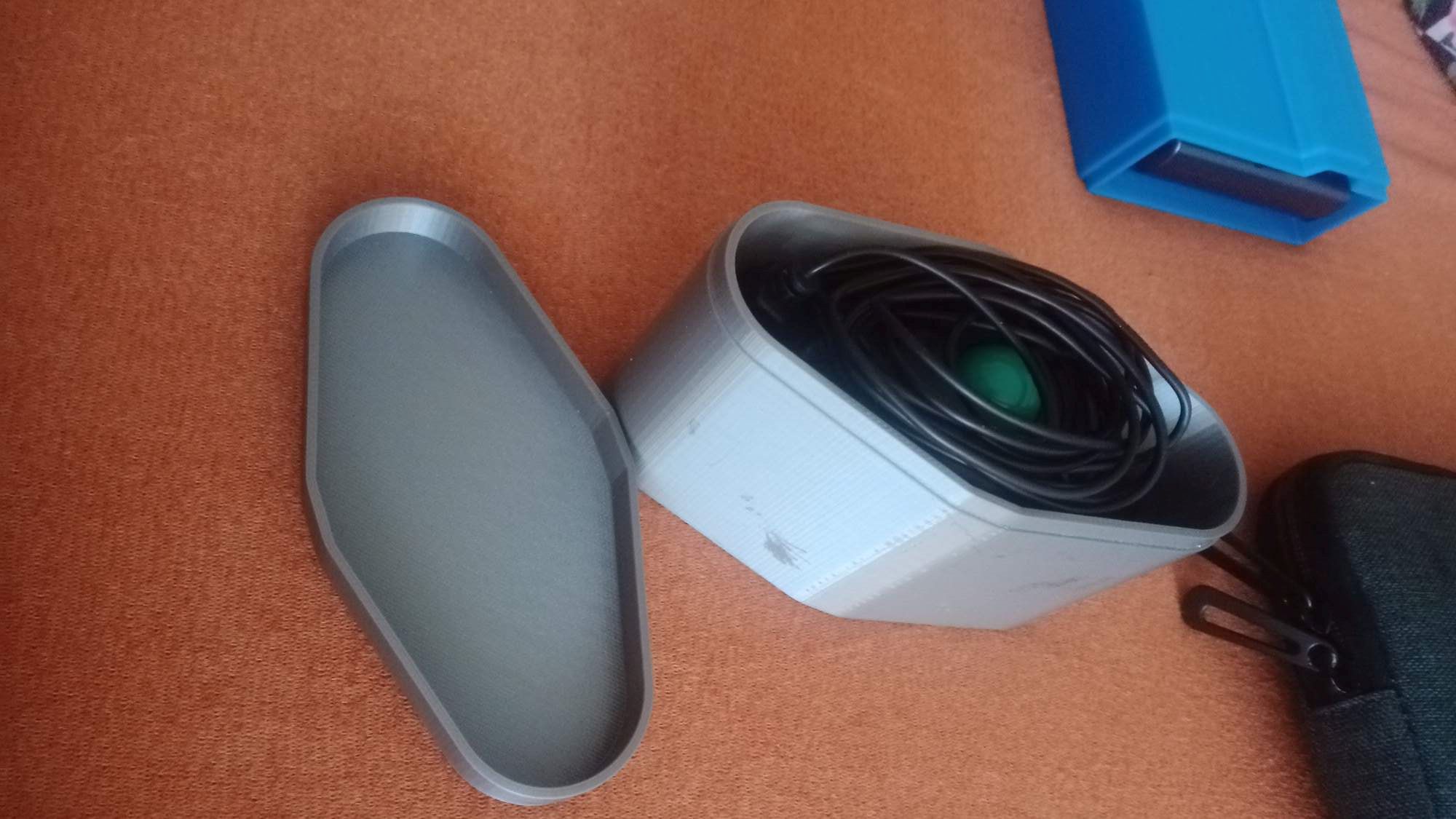Krabička na cestovní trackball myš