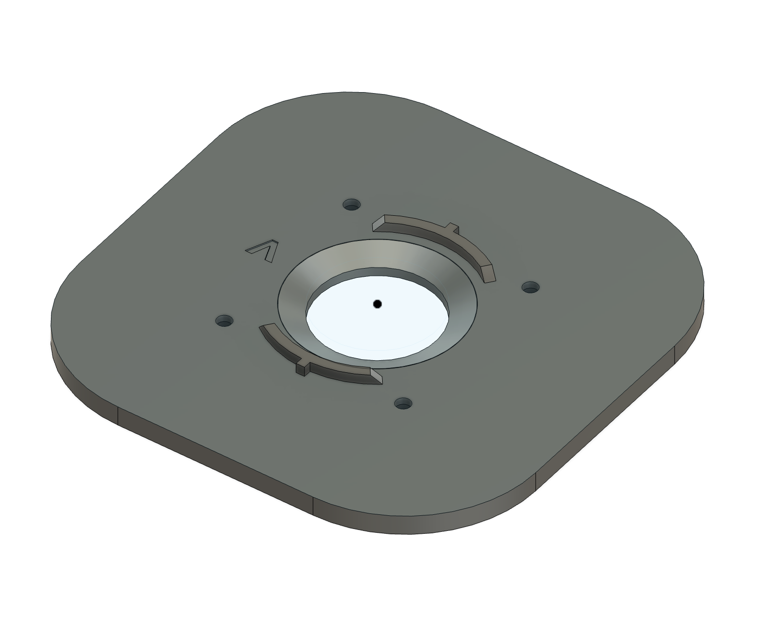 Ryobi One+ Router base 140mm wide by fholgado | Download free STL model ...