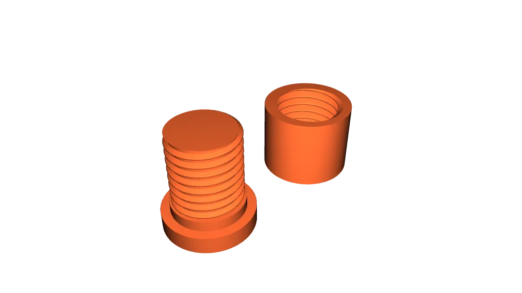 Fidget Screw by _donkey-brains_ | Download free STL model | Printables.com