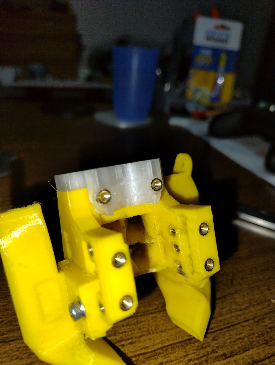 HMG7 Alternative Hotend Groove Mount 3D model thumbnail