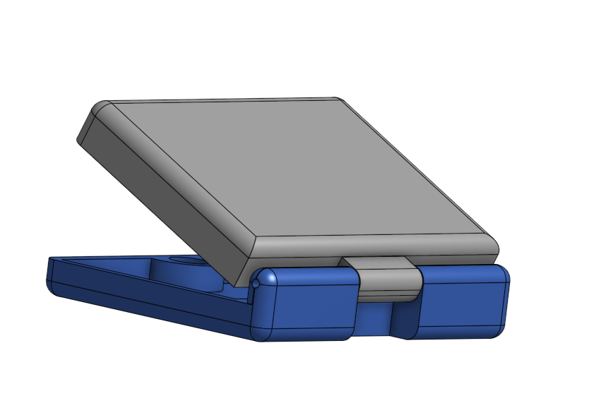 Empty box with lid