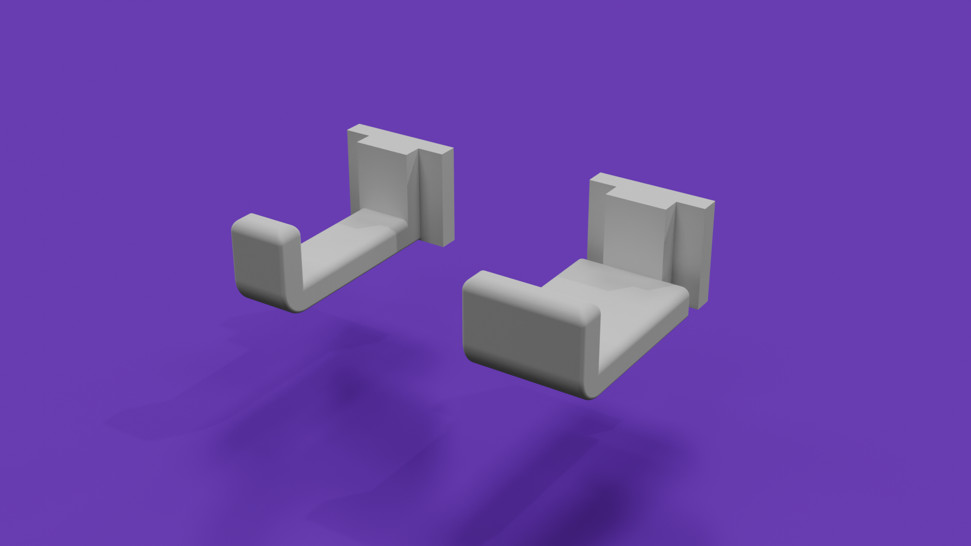 Hook Holder - for Desk Clamp Modular Holder
