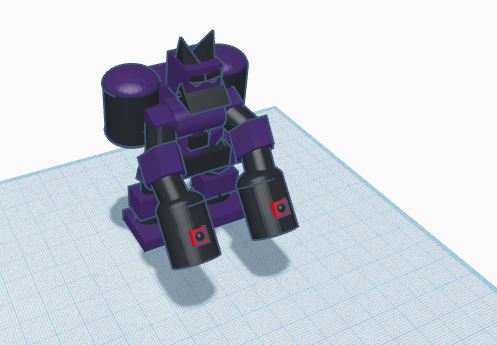 Robot Battle mech "FRONK"
