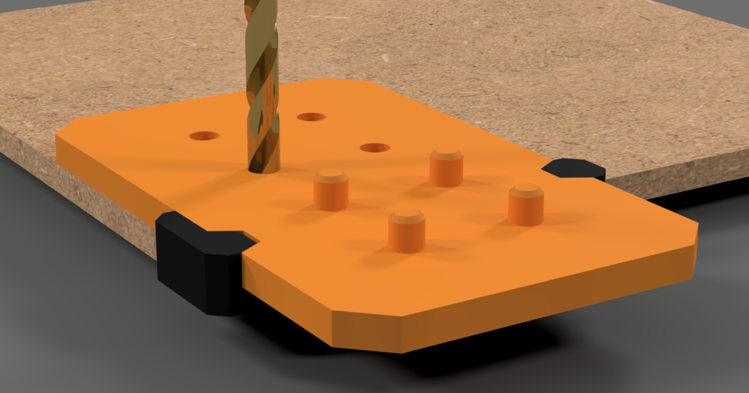 Pegboard Jig with Fence by JohnMartin Download free STL model