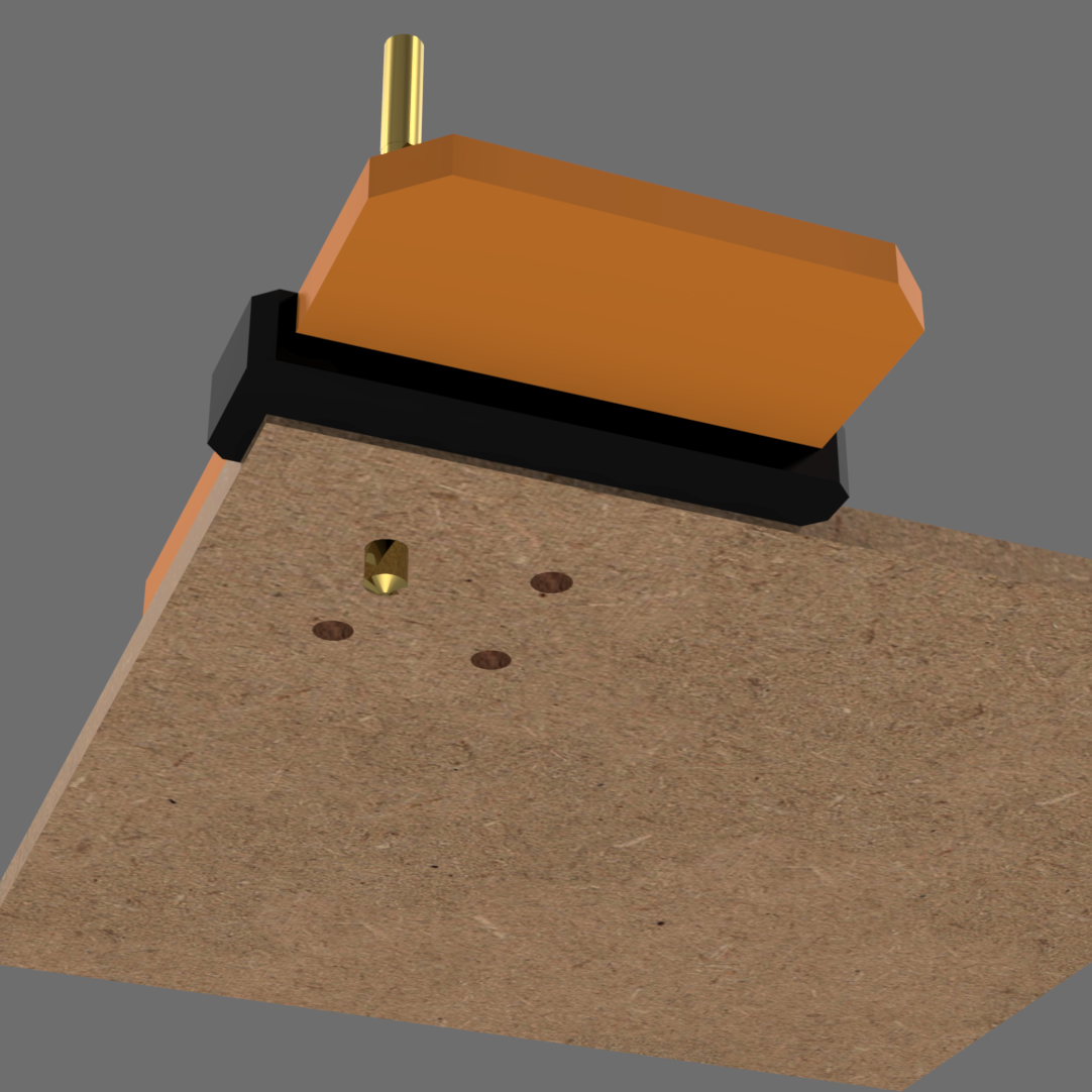 Pegboard Jig with Fence by JohnMartin Download free STL model