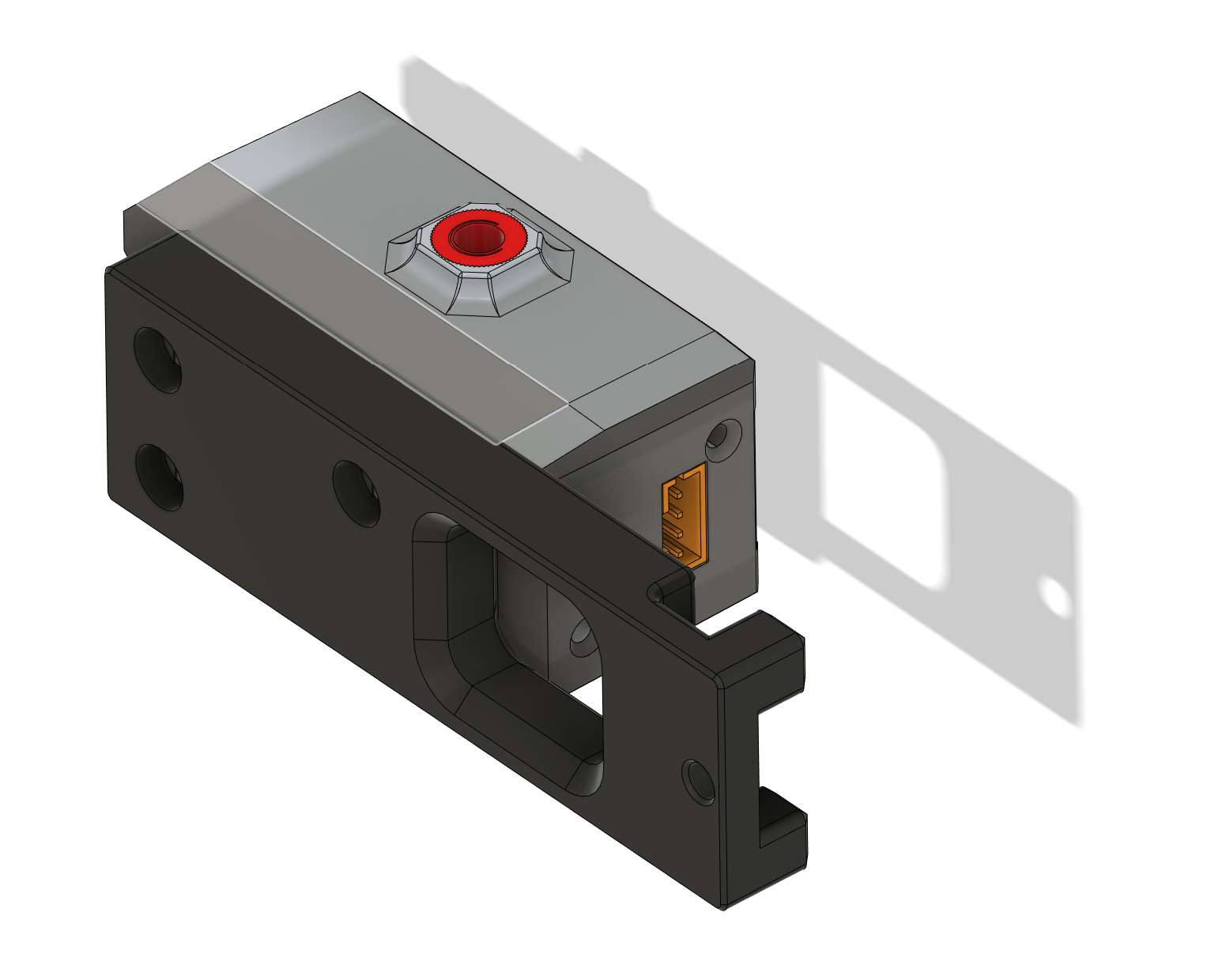 Bigtreetech smart filament sensor mount by amd download free stl