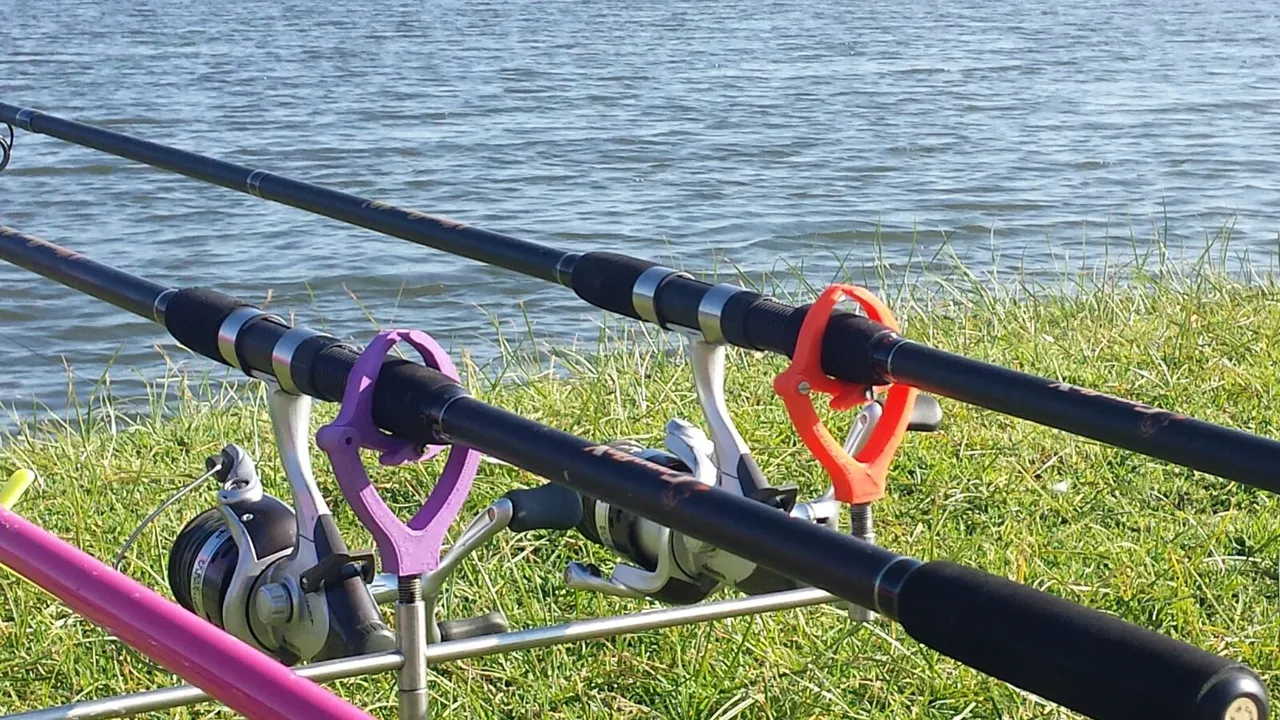 Fishing rod butt clamp by Jaco van vuuren, Download free STL model