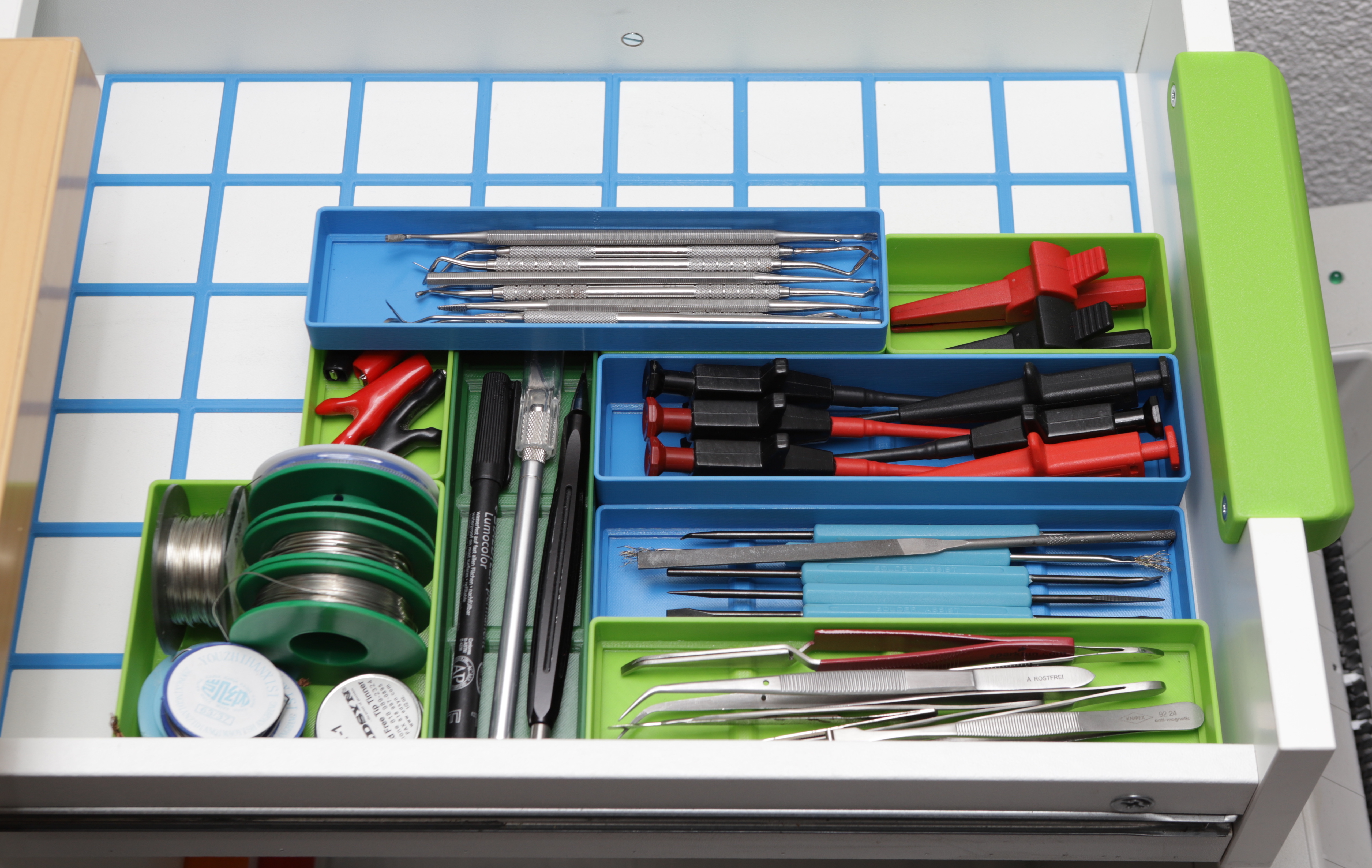 Miniatura 3 do modelo 3D Stackable Assortment System for IKEA ALEX (Parametrized)