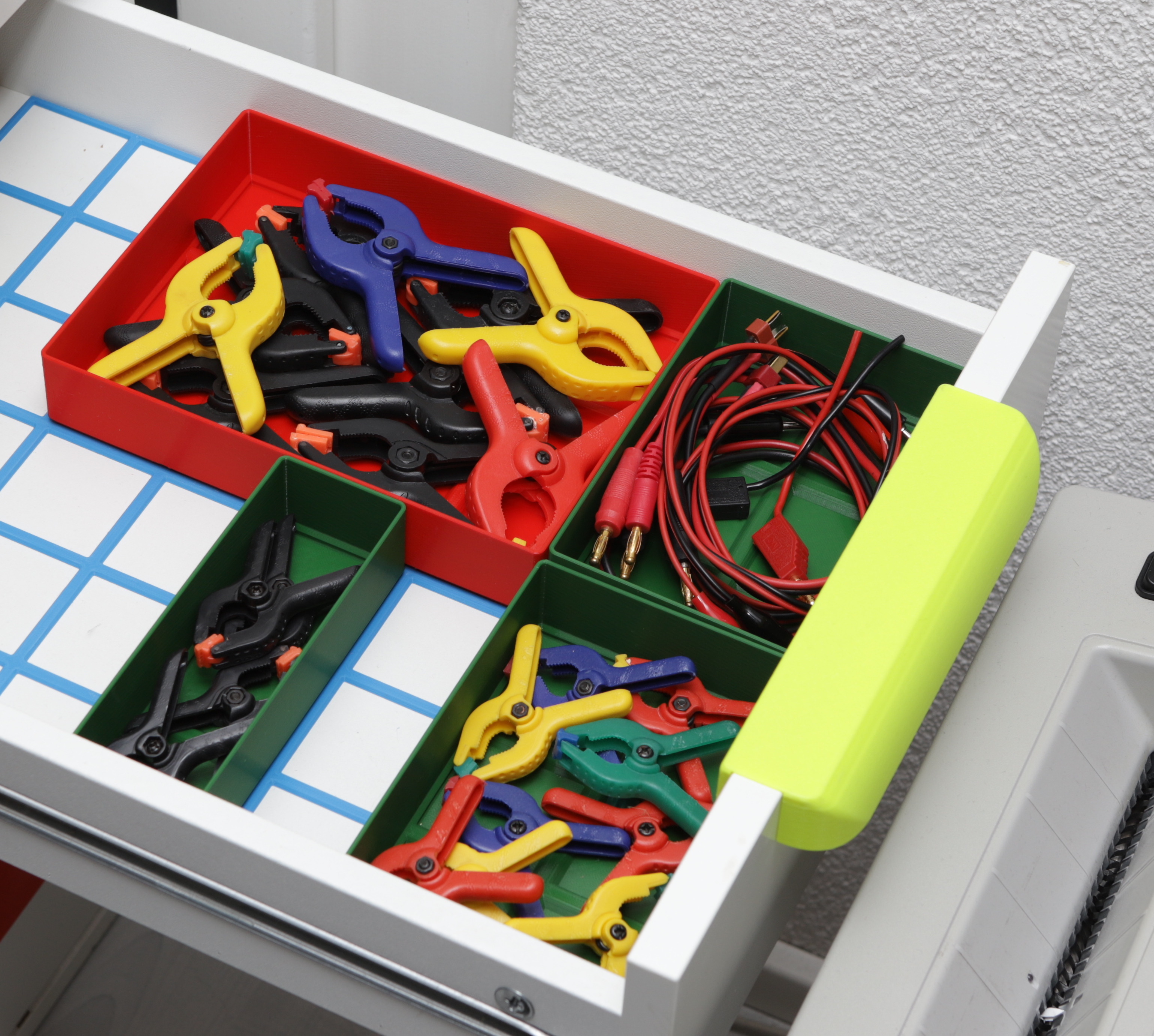 Miniatura 6 do modelo 3D Stackable Assortment System for IKEA ALEX (Parametrized)