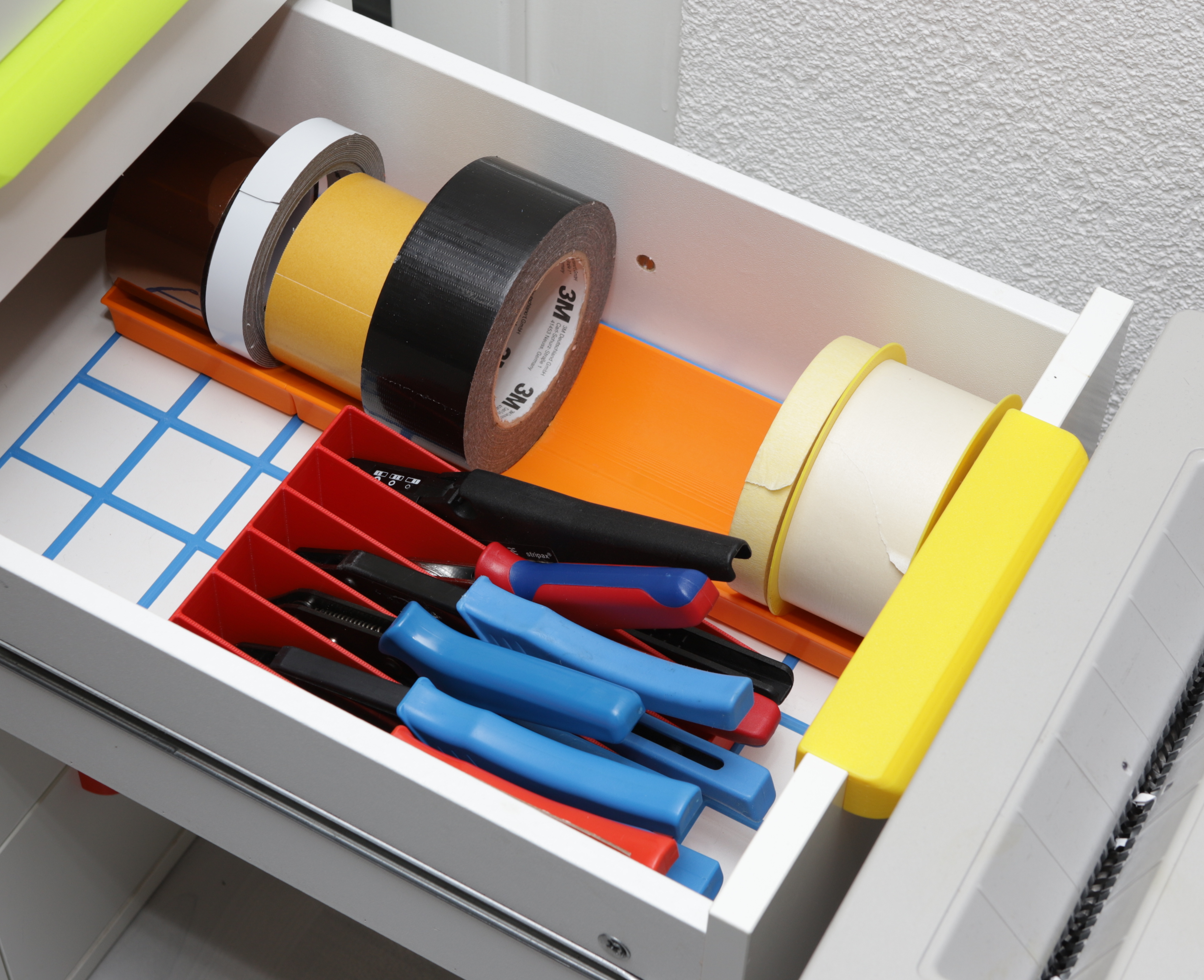 Miniatura 7 do modelo 3D Stackable Assortment System for IKEA ALEX (Parametrized)