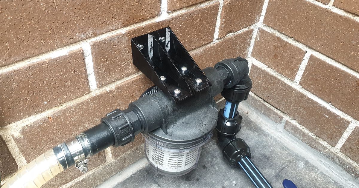 Ozito Water Pump Filter Wall Bracket par Evolved Origins Téléchargez