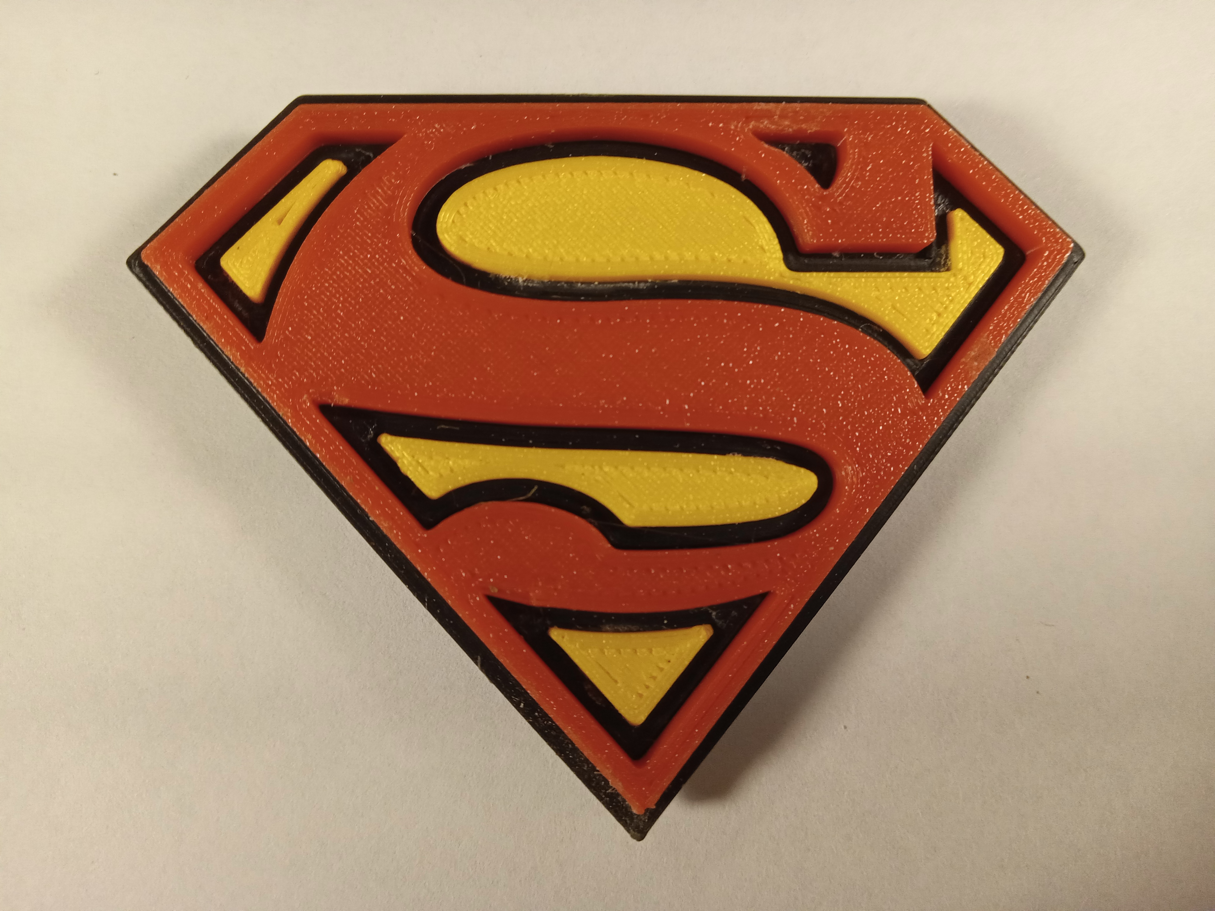 Superman Logo Refrigerator Magnet