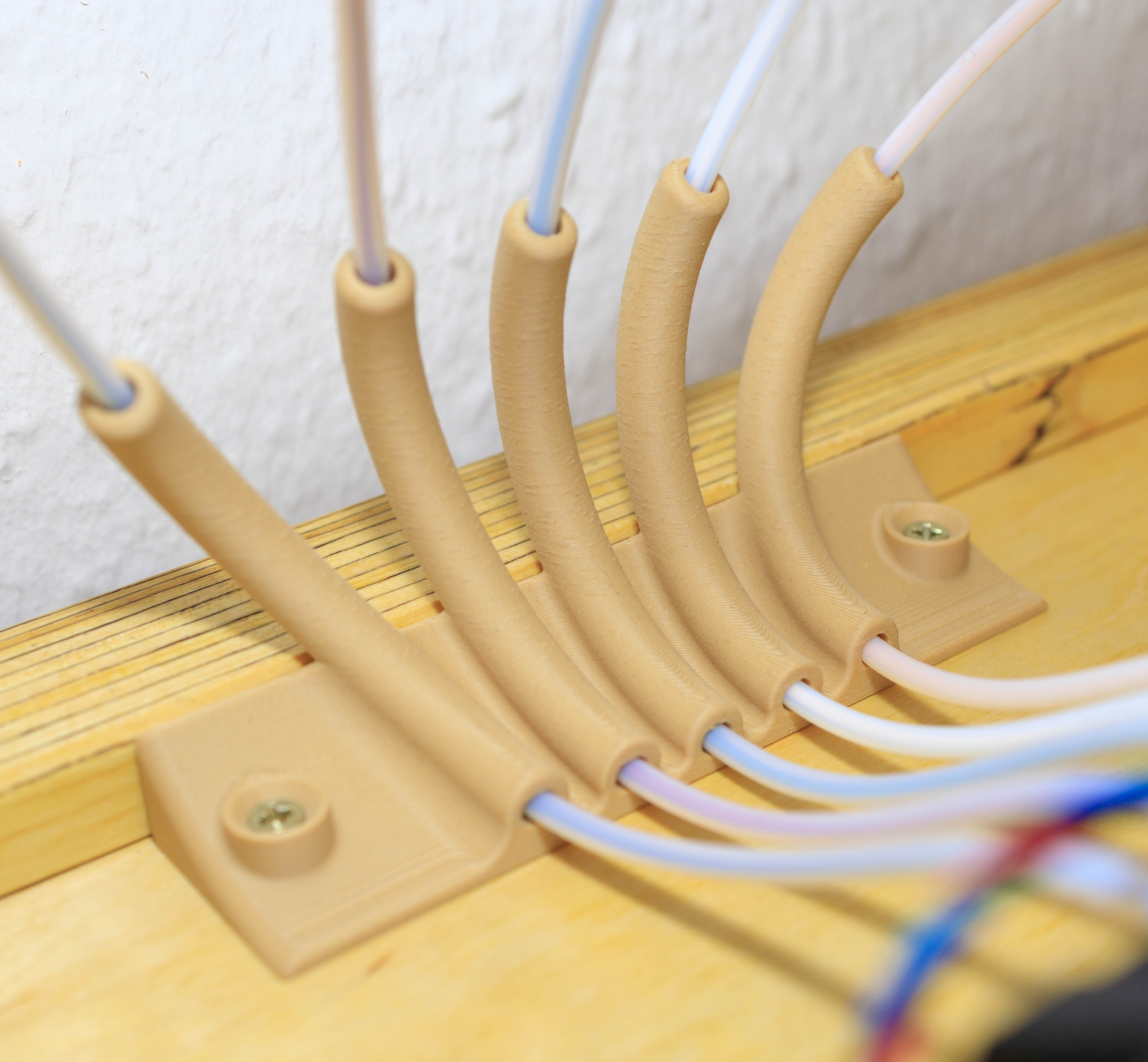 PTFE Guide for 5 Tubes
