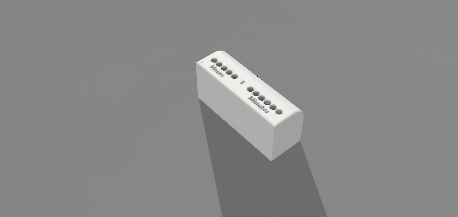 Miniatura 2 do modelo 3D Binair Clock