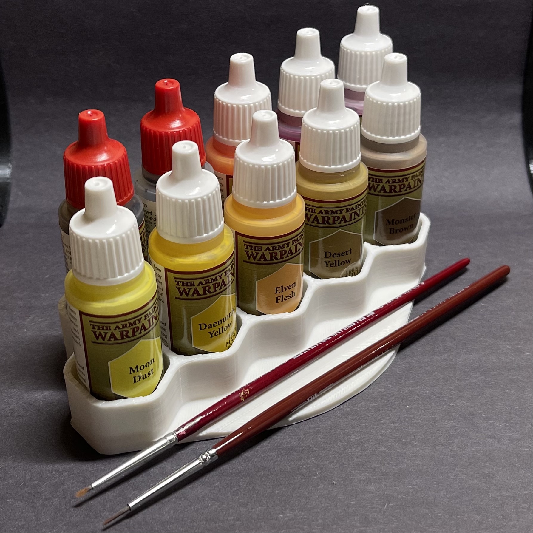 Limited Palette Paint Stand - Army Painter Bottles by Trevor Riedemann ...