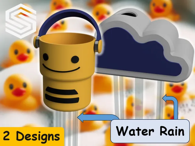 Rain Toys Set (Print in Place)