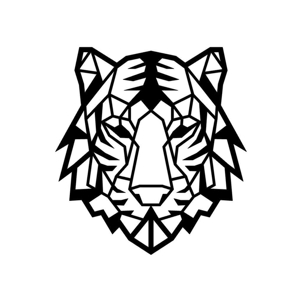 Tiger Wall Art by FastPrint | Download free STL model | Printables.com