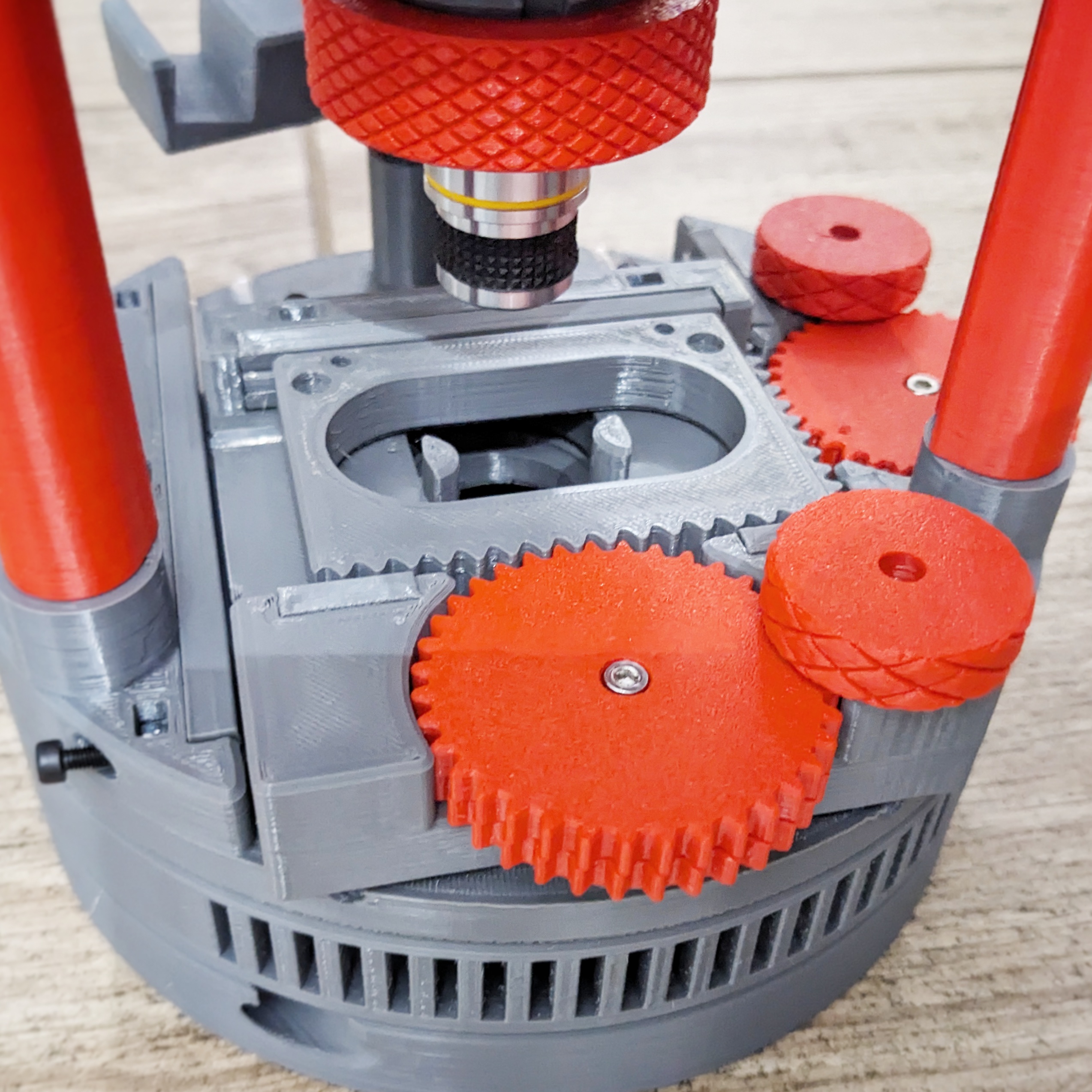 Rack and pinion stage module for Galileo Microscope by XVIIarcano