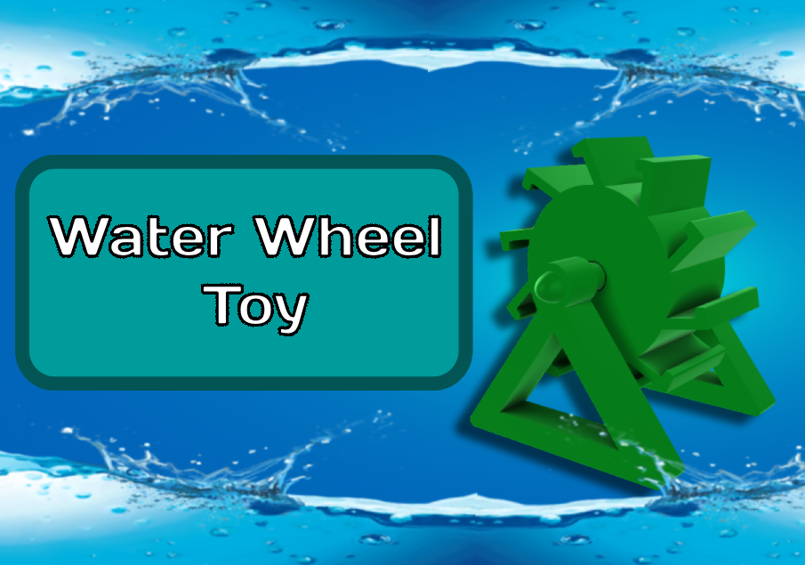 Water Wheel Bathtub Toy